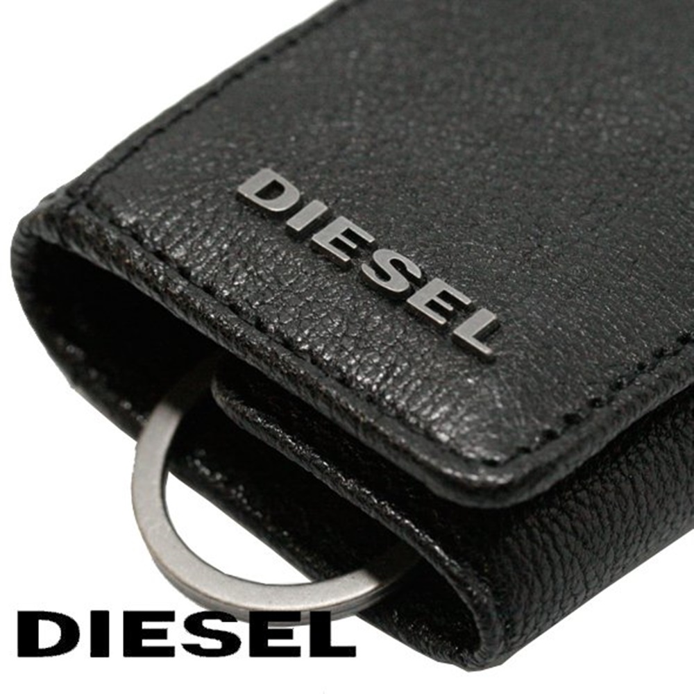 ディーゼル キーケース DIESEL レザー 本革 6連フック キーリング付