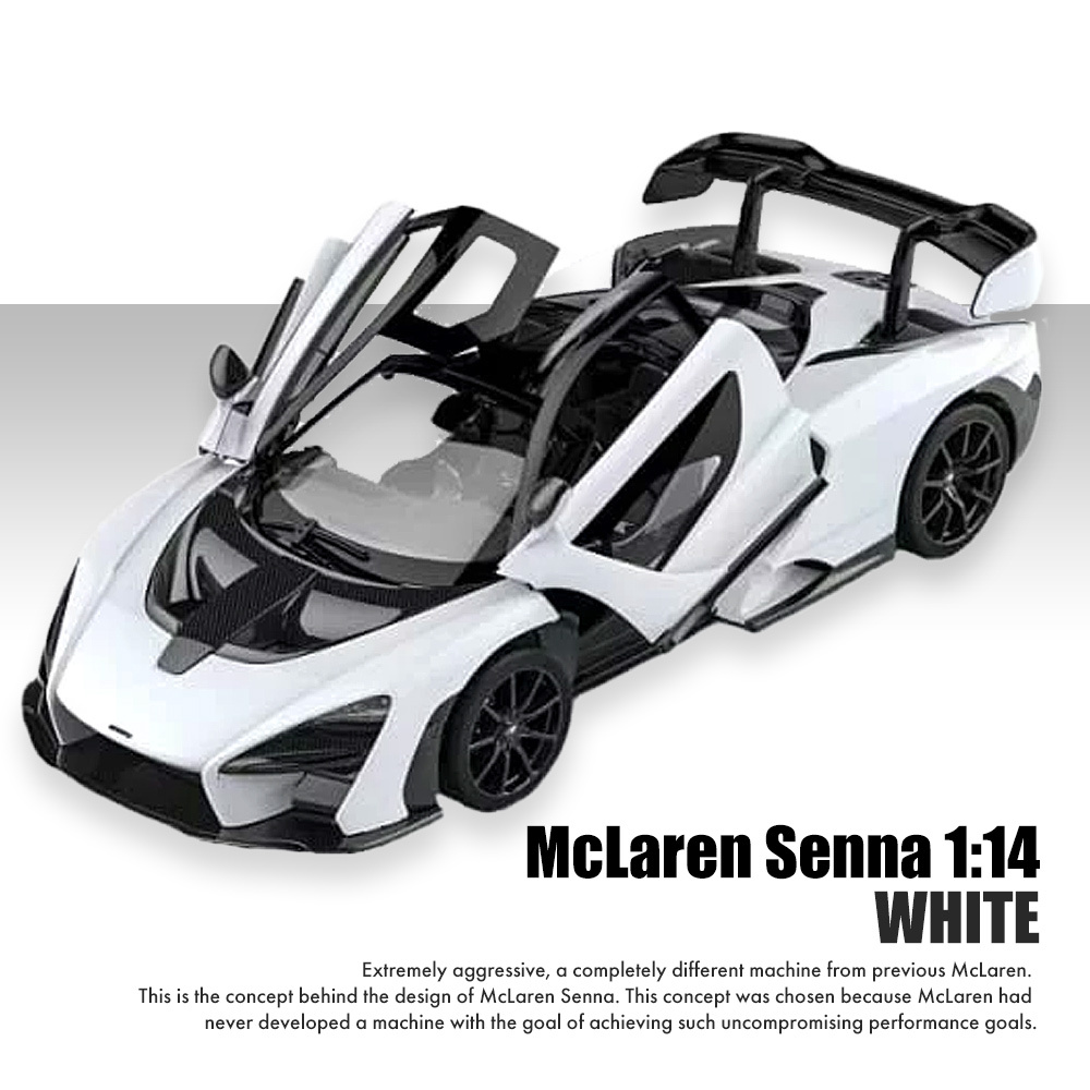 ラジコン ラジコンカー 子供 [ RCマクラーレン セナ 1:14 イエロー