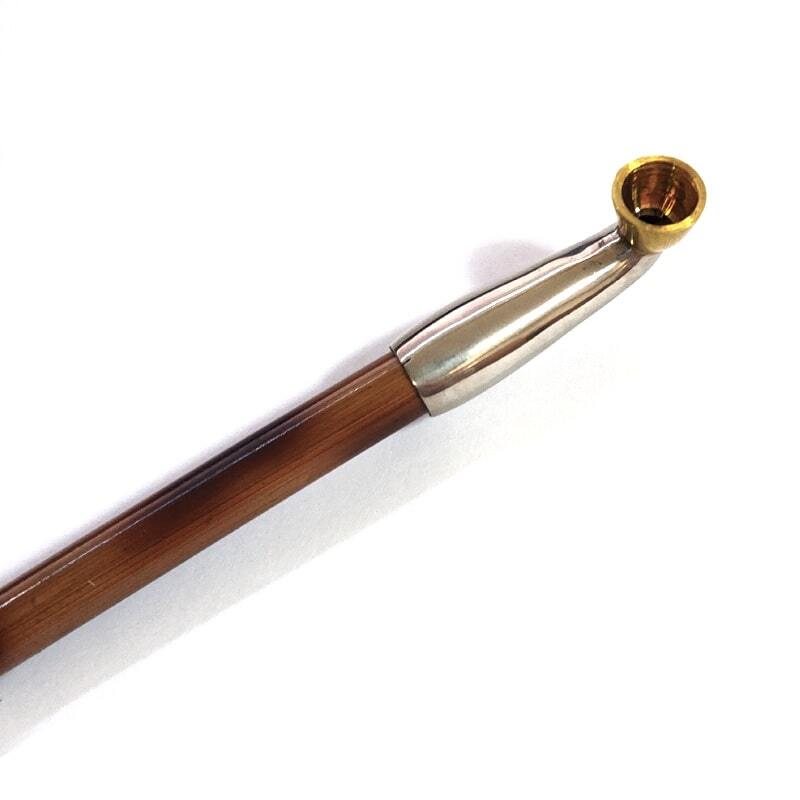 大川煙管 喫煙具 きせる 石州形 TSUGE キセル シルバー 矢竹 ツゲ