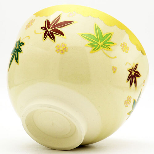 抹茶茶碗 雲錦 通年物 茶の湯 お稽古用 茶道具 陶磁器 茶の湯用品 抹茶