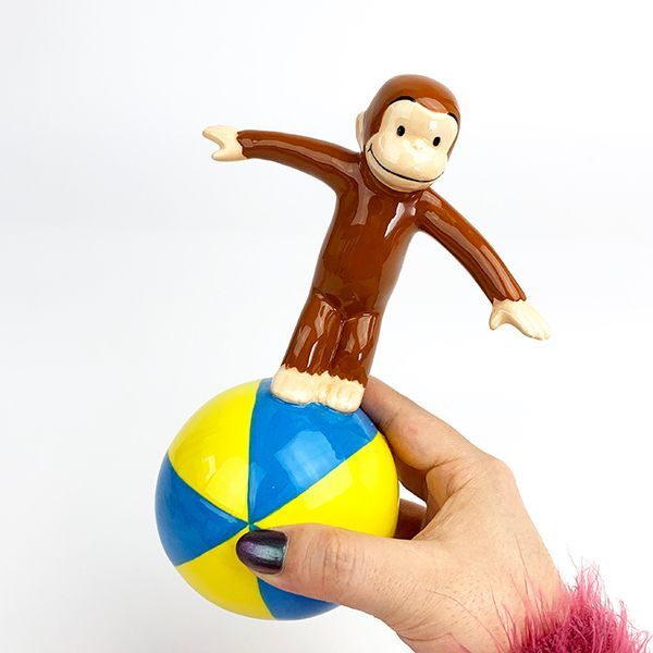 おさるのジョージ おさるのジョージ 貯金箱 クラシックジョージ 貯金箱