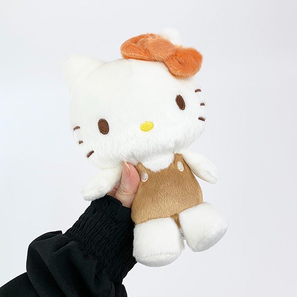 サンリオ ハローキティ ファンシーレトロ お座りぬいぐるみ インテリア