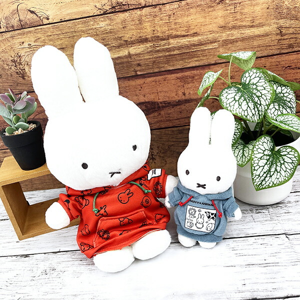 ミッフィースタイル マスコットキーチェーン MIFFY and ROSE