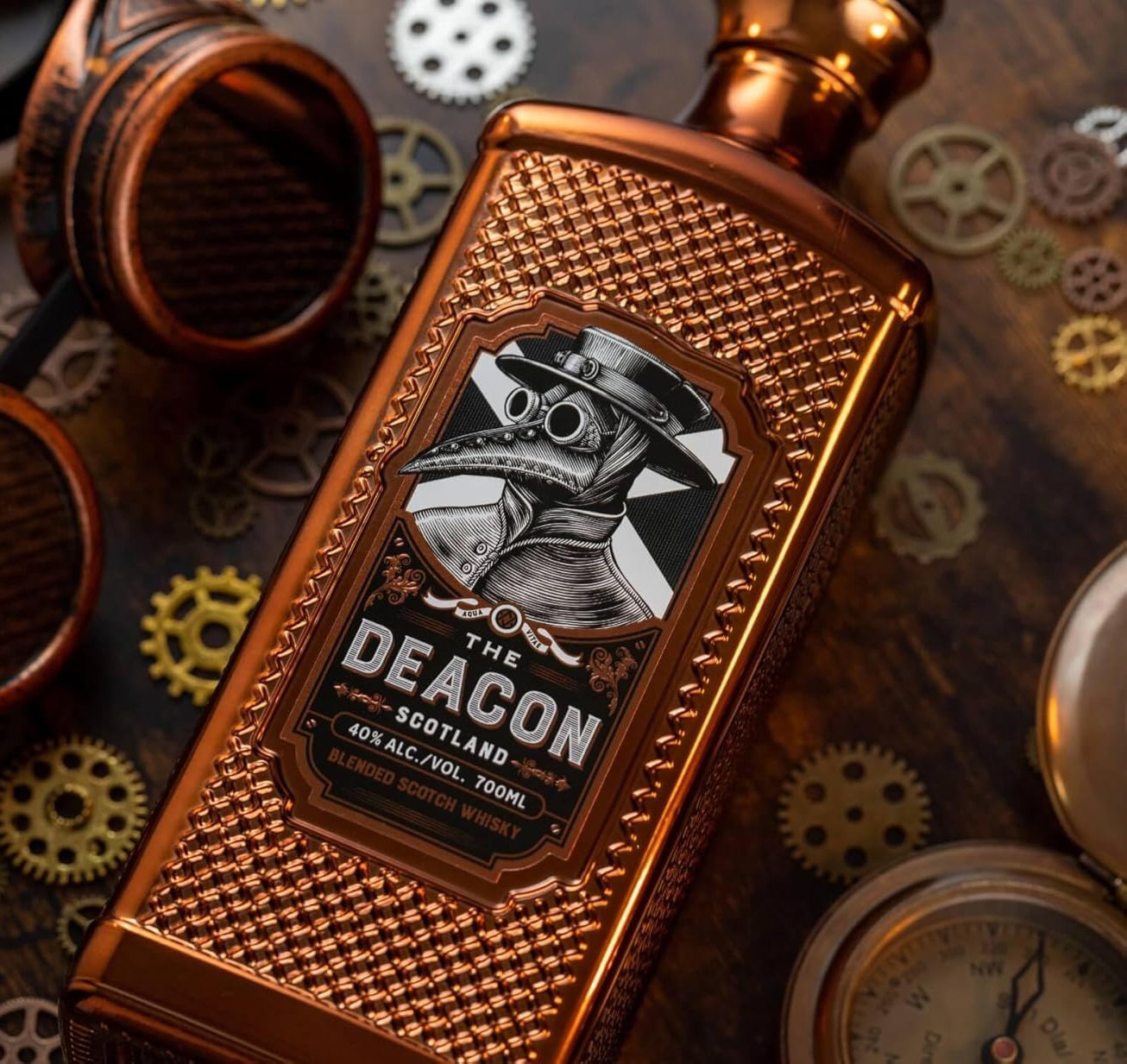 匿名配送【THE DEACON】ウイスキー 4本セット 【公式通販】