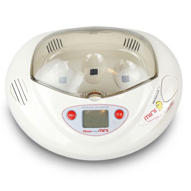 孵卵器 たまぴょミニ RCOM MINI 鳥類専用孵卵器 お手軽モデル[鶏