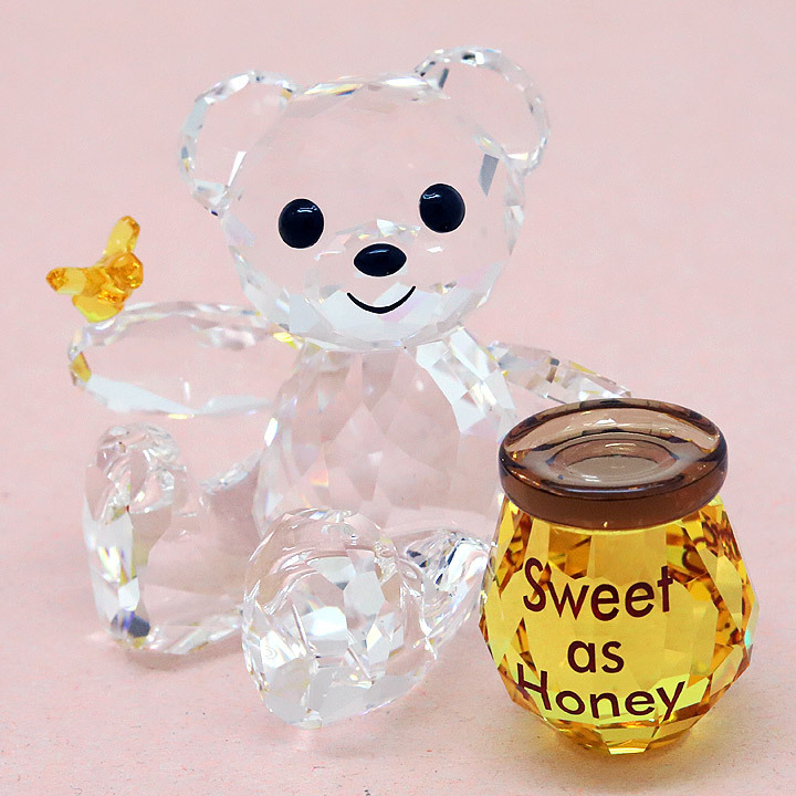 Swarovski クマのクリスタルフィギュア