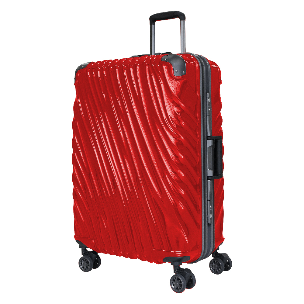 スーツケース 日本製ボディー 特許取得 サスペンションキャスター L