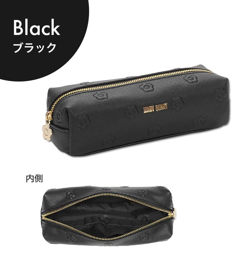 公式】【シンプルエンボスデイジー スクエアペンケース】マリー