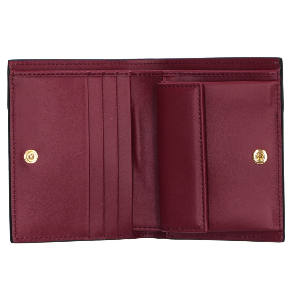 マルニ MARNI 二つ折り財布 レディース 財布 サフィアーノカーフスキン