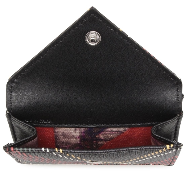 ヴィヴィアンウエストウッド 三つ折り財布 SAFFIANO PRINTED マルチ