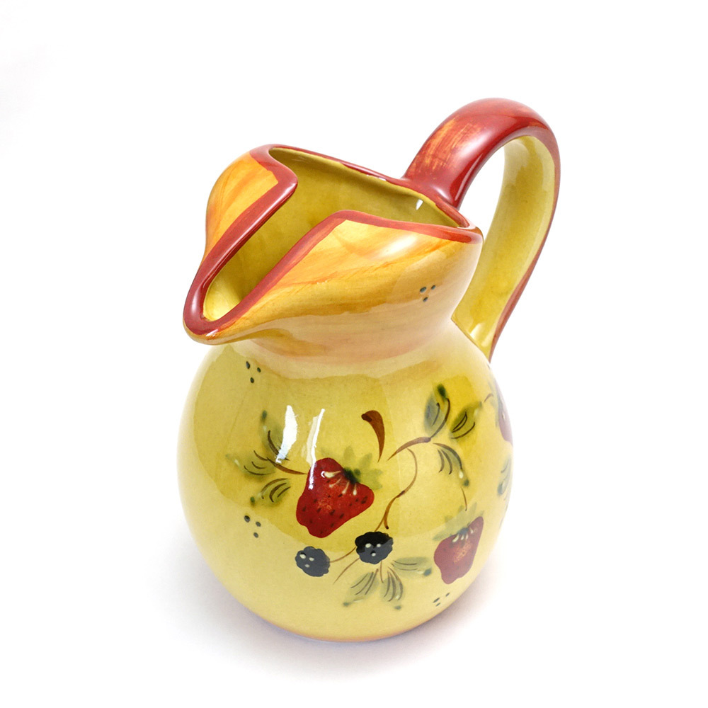 ポルトガルにて購入水差しピッチャー陶器