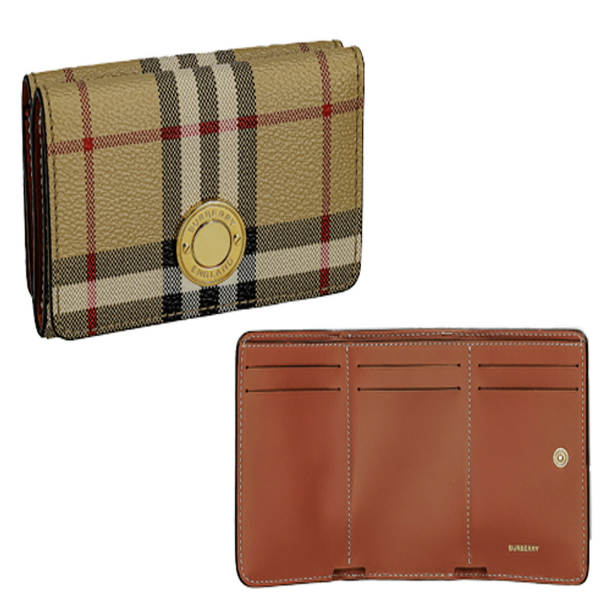バーバリー BURBERRY 財布 三つ折り財布 折りたたみ財布 小銭入れ付き
