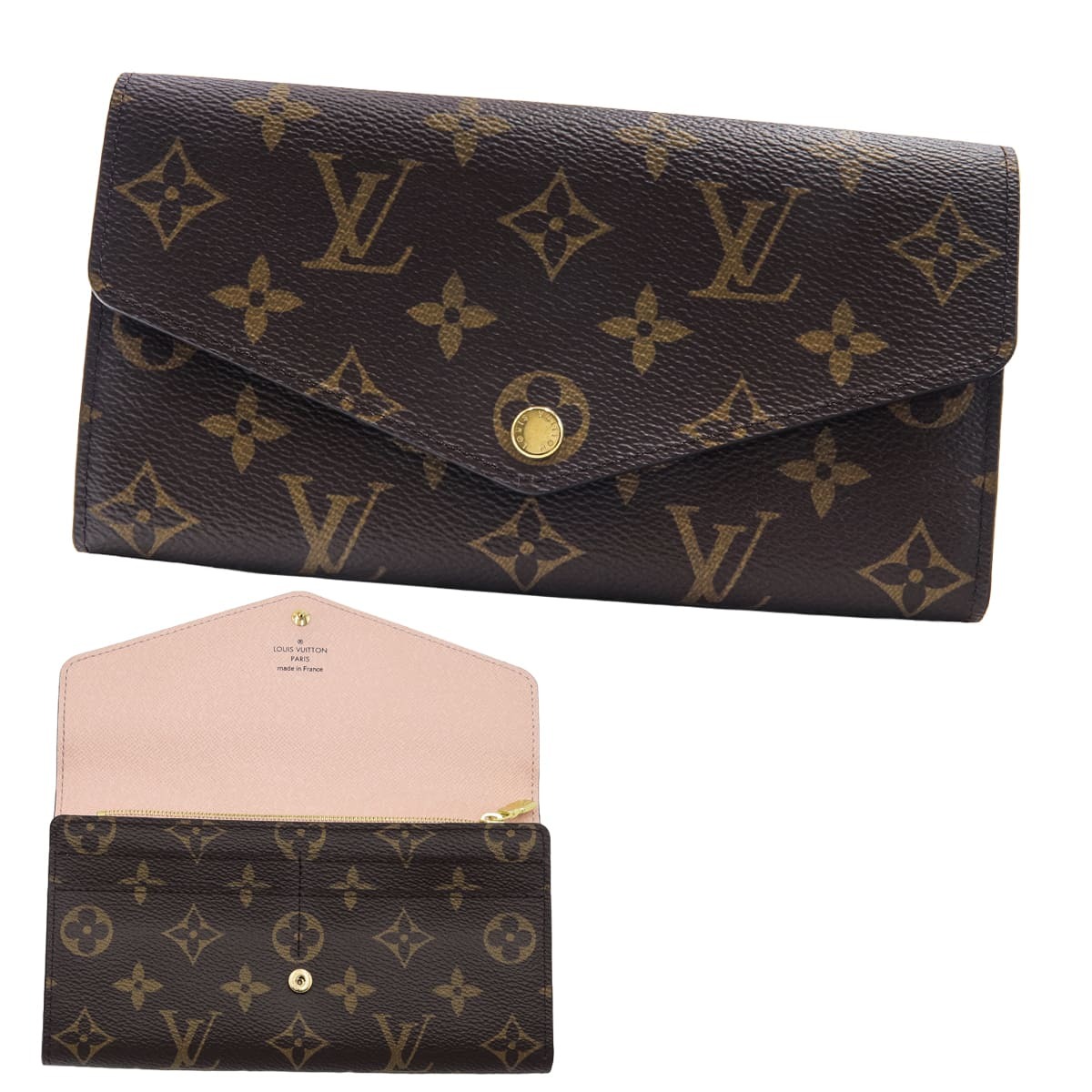 正規紙袋無料】ルイヴィトン 長財布 新品 ポルトフォイユ サラ