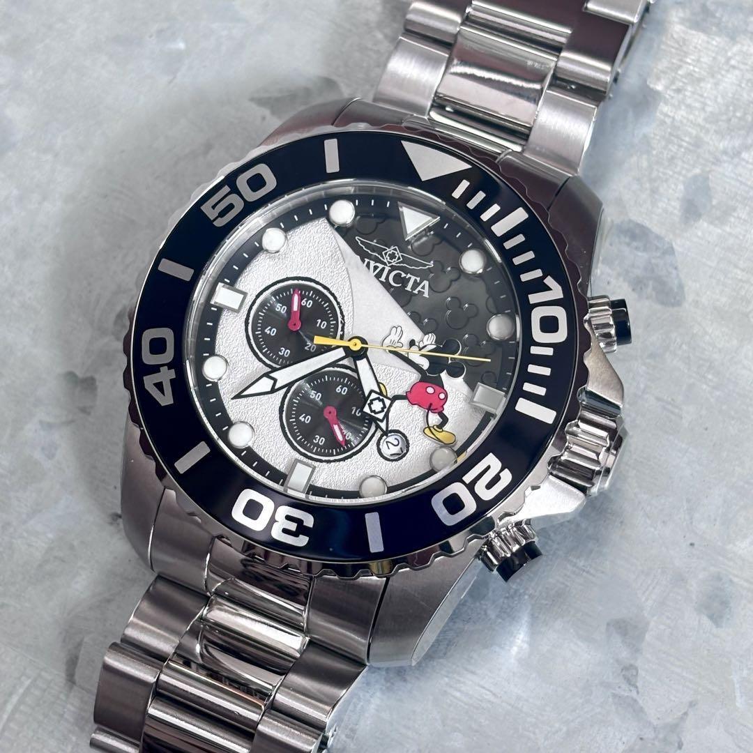 送料無料 】INVICTA メンズ腕時計 インヴィクタ ミッキーマウス Disney