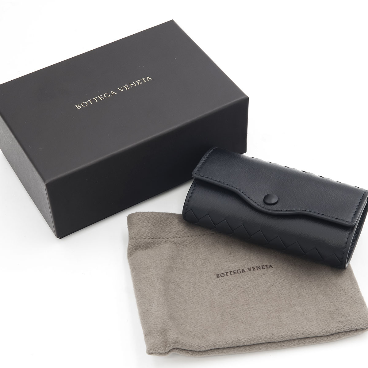 名入れ】 ボッテガヴェネタ キーケース ボッテガ bottega veneta