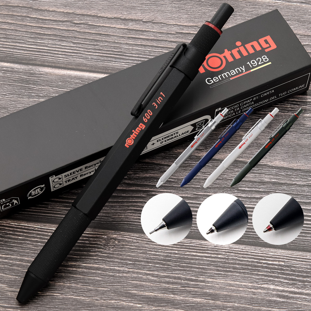 名入れ 対応 】 ロットリング ボールペン ROTRING 600 ボールペン