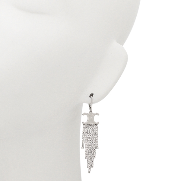 両耳用☆CELINE セリーヌ ピアス シルバー 限定品 CELINE（ピアス(両耳