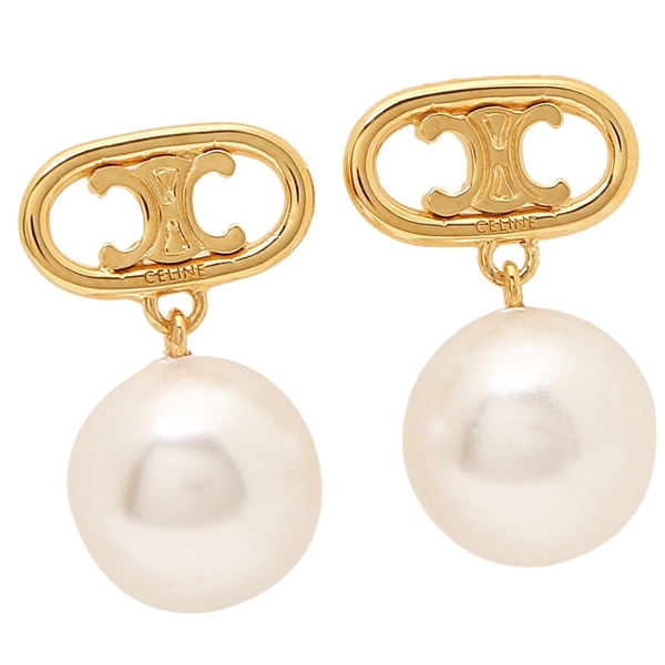 セリーヌ ピアス アクセサリー マイヨン トリオンフ バロックパール