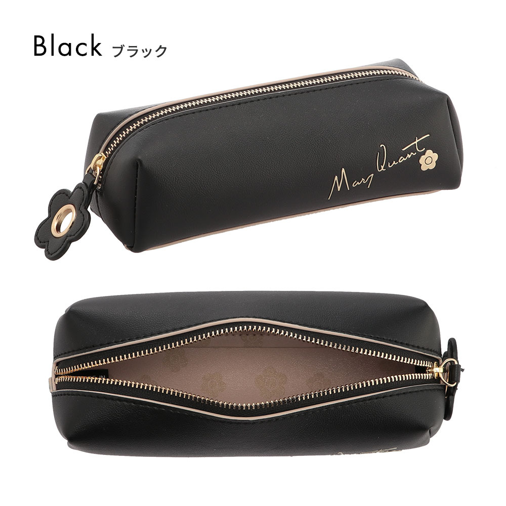 公式】【フリップサイドデイジースクエアペンケース】マリークワント