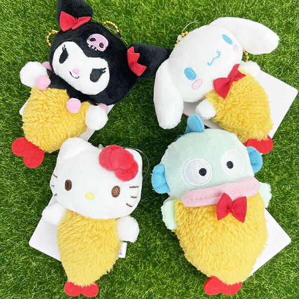 サンリオ ハローキティ エビフライ マスコット ぬいぐるみ ボール