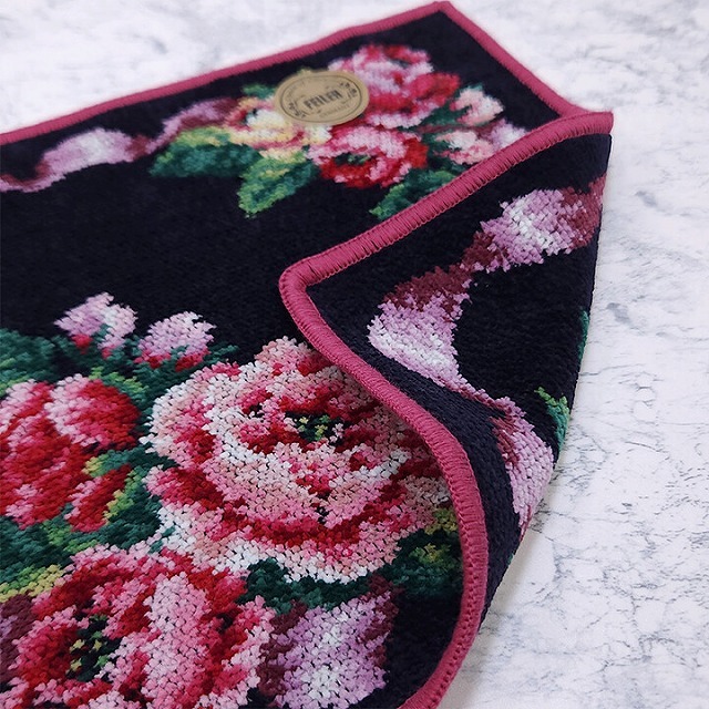 FEILER フェイラー ハンカチ タオル ローズアダージョ ROSE ADAGIO