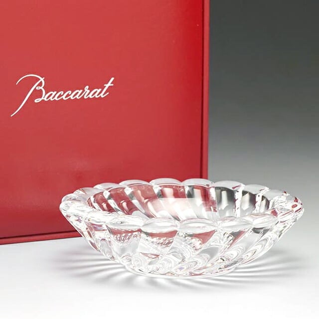 バカラ Baccarat 灰皿 小物入れ アクセサリートレー ブランド ガラス