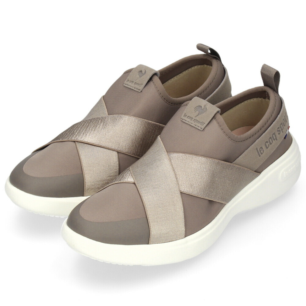 ルコック スポルティフ レディース スニーカー 厚底 幅広 ラ ローヌ