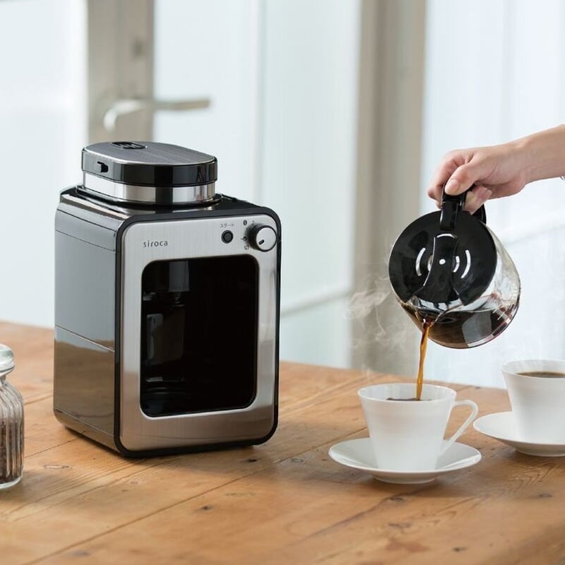 siroca 全自動コーヒーメーカー SC-A211 コーヒーメーカー コーヒー