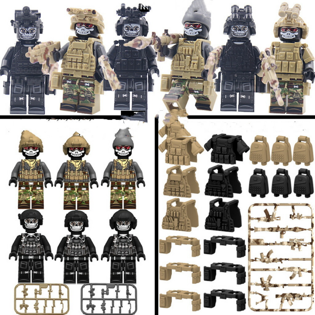 レゴ 互換 LEGO ミニフィグ ブロック プラモデル 暗視スコープ 特殊