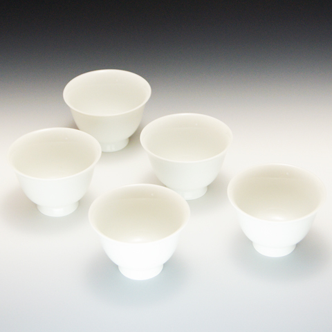 献上伊万里焼玉露茶碗と湯冷まし