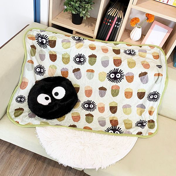 スタジオジブリ となりのトトロ ネコバス クッションブランケット