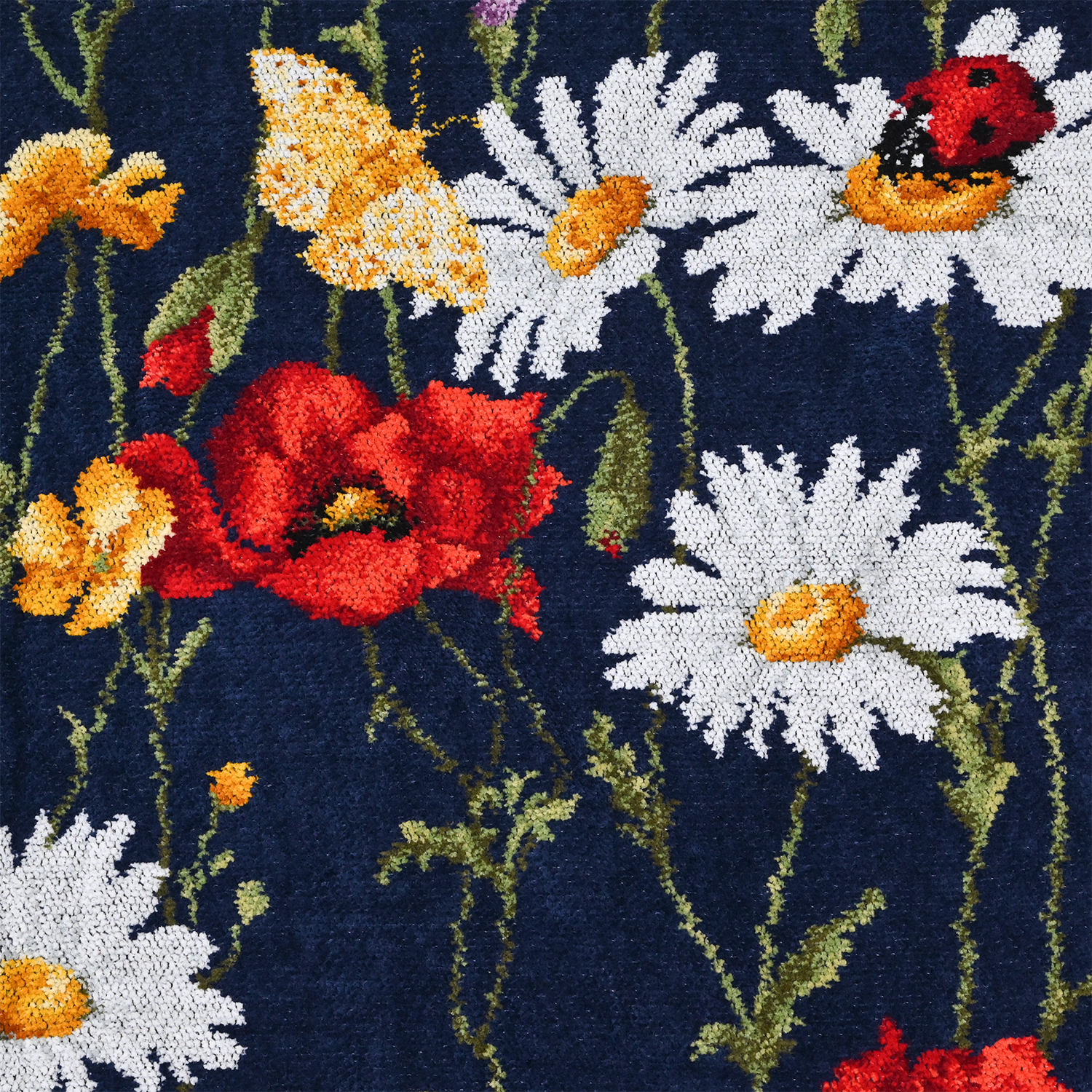 フェイラー FEILER バスタオル 150cm×75cm Daisy Field Blue デイジー