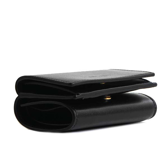 サンローラン SAINT LAURENT 財布 レザー ミニ財布 コンパクト財布 三