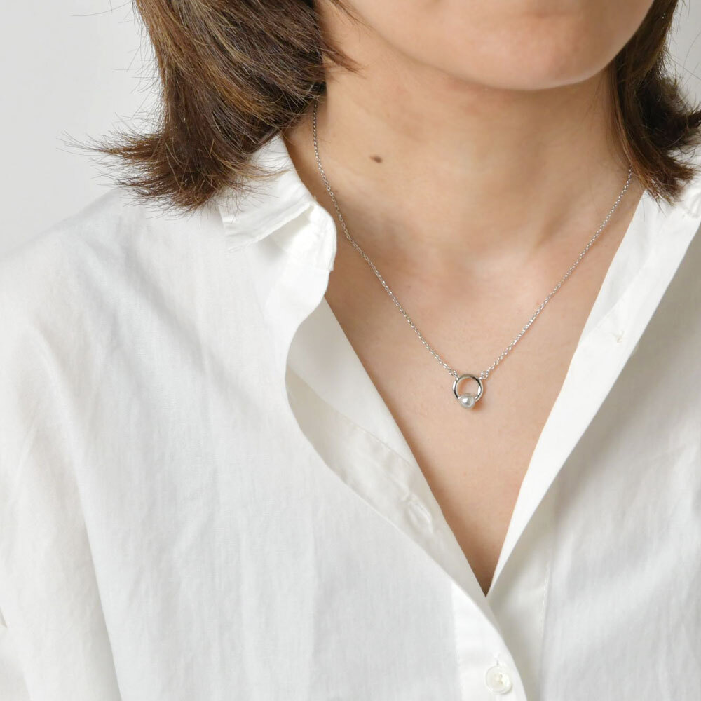 CO＊STARRING コ・スターリング】シルバーグレーパール リング