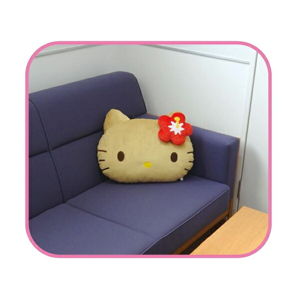 サンリオ ハローキティ 日焼けシリーズ フェイスクッション レッド