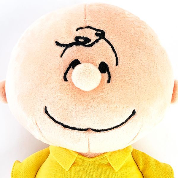 スヌーピー ソフト チャーリー・ブラウン S 上目 ぬいぐるみ