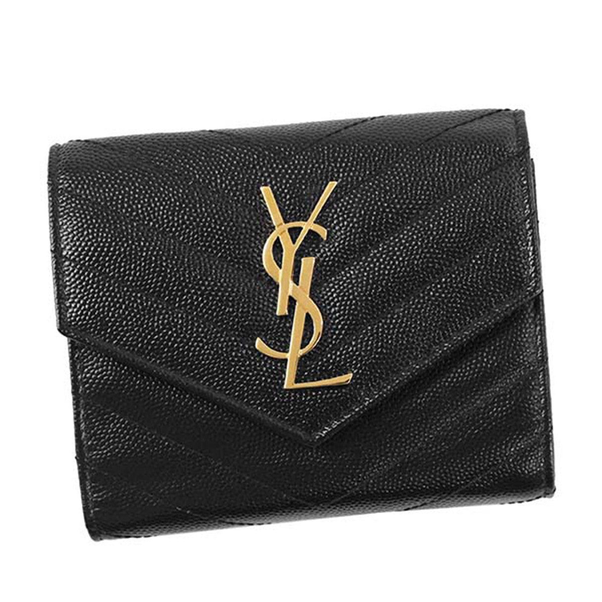 サンローラン SAINT LAURENT 財布 三つ折り財布 折りたたみ財布 小銭