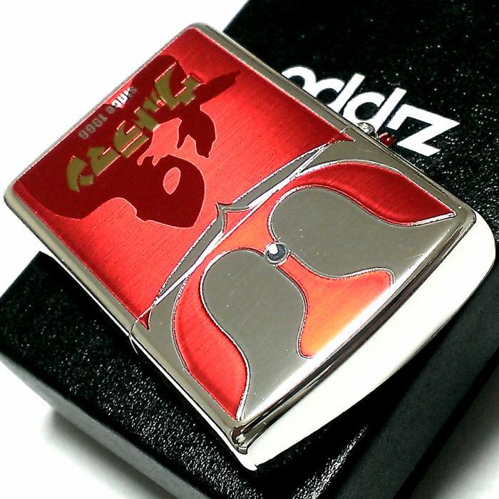 ZIPPO ライター ウルトラマン ジッポ レッド＆シルバー 裏面バルタン