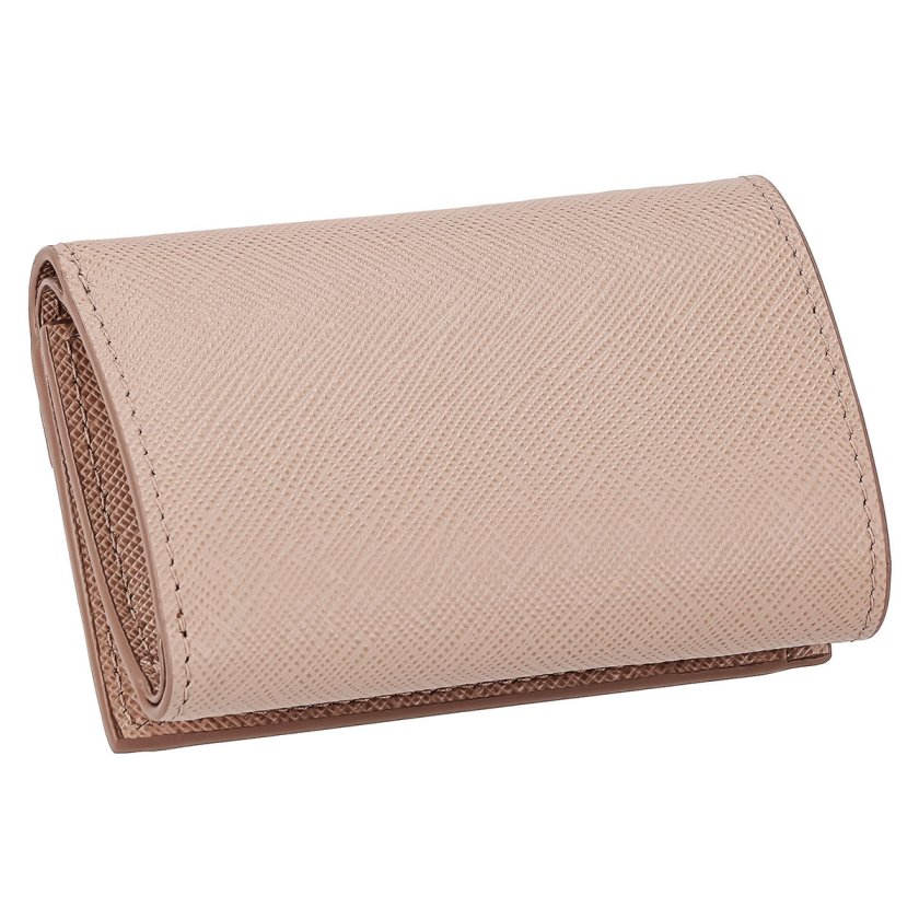 プラダ PRADA 財布 三つ折り財布 折りたたみ財布 小銭入れ付き PR