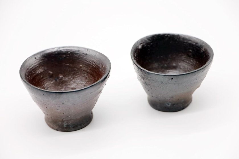 山本安朗 窯変の美 龍の背窯 焼き締め 抜群の仕上がり