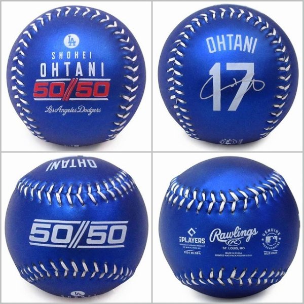 大谷翔平 50/50 記念ボールケース付き 大谷翔平 50／50 記念 ボール