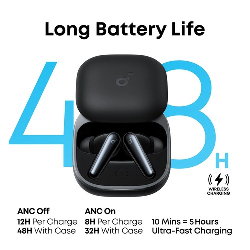 Anker Soundcore Liberty 5 ANC Earbuds Black