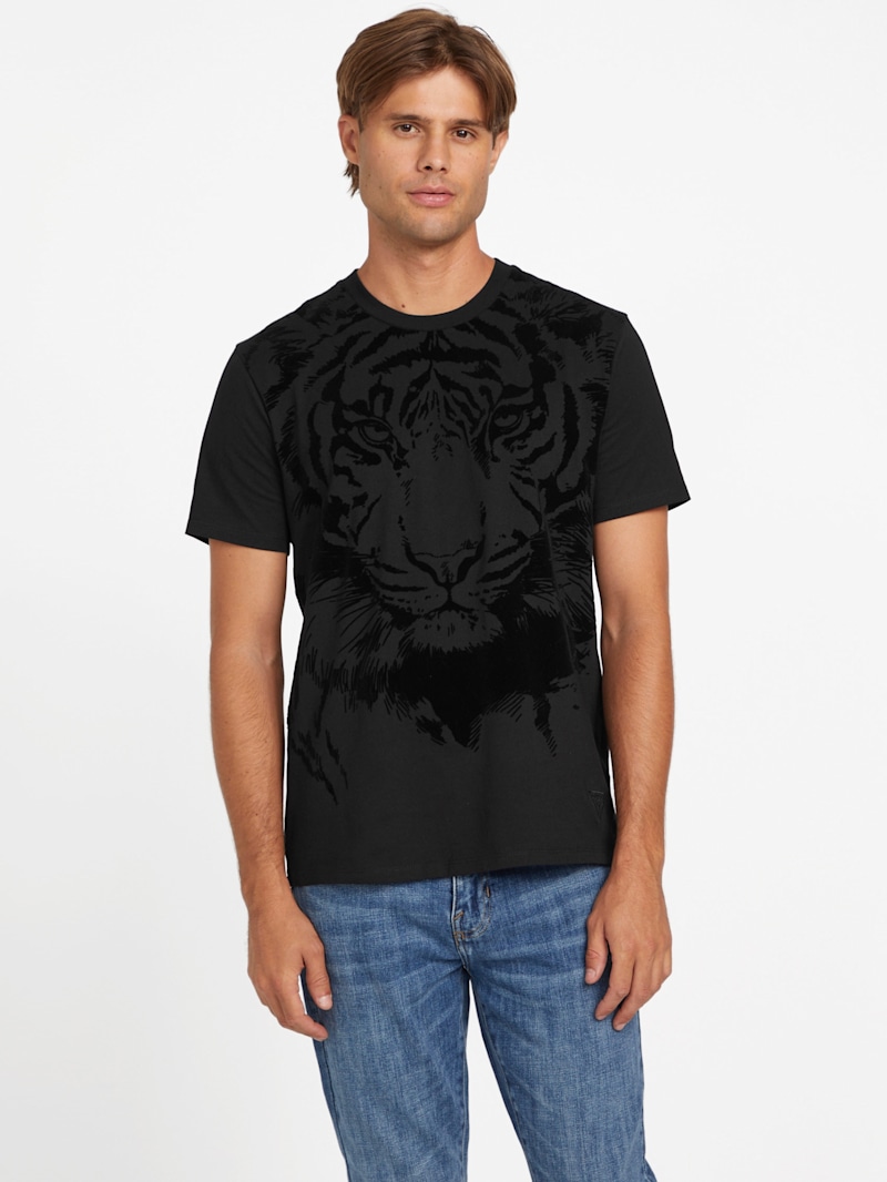 Matan Tiger Tee | GUESS Factory
