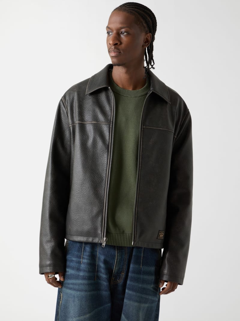 GUESS® GUESS Originals Faux-Leather Jacket