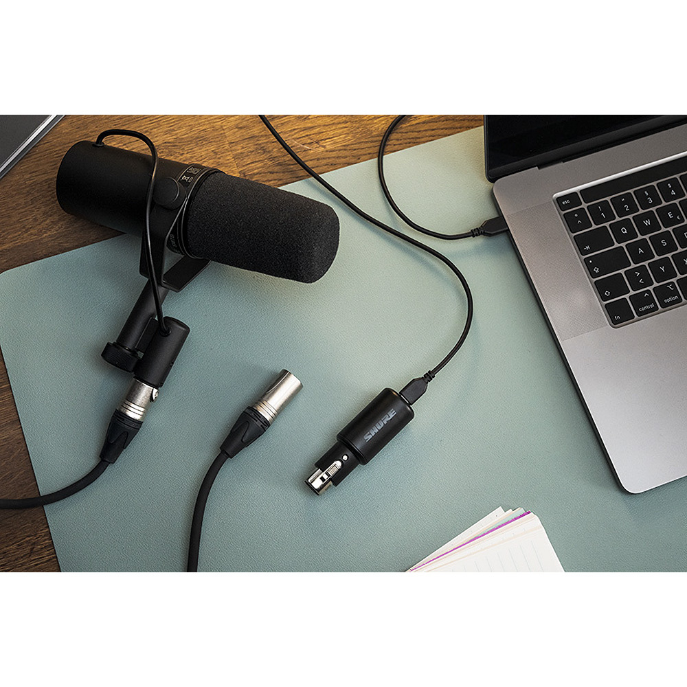 匿名配送 美品］SHURE MVX2U小型デジタルオーディオインターフェース