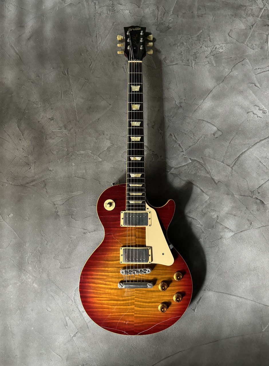 Orville 値下げ 1993 Orville Les Paul Standard LPS-80F チェリーサン