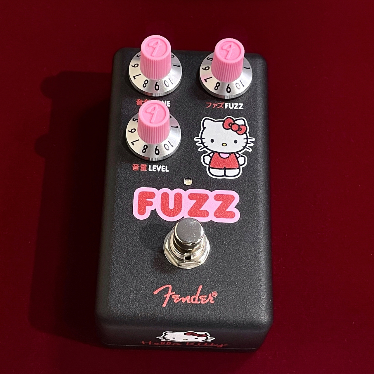 Fender Hello Kitty Fuzz Pedal Black 【数量限定モデル】（新品/送料