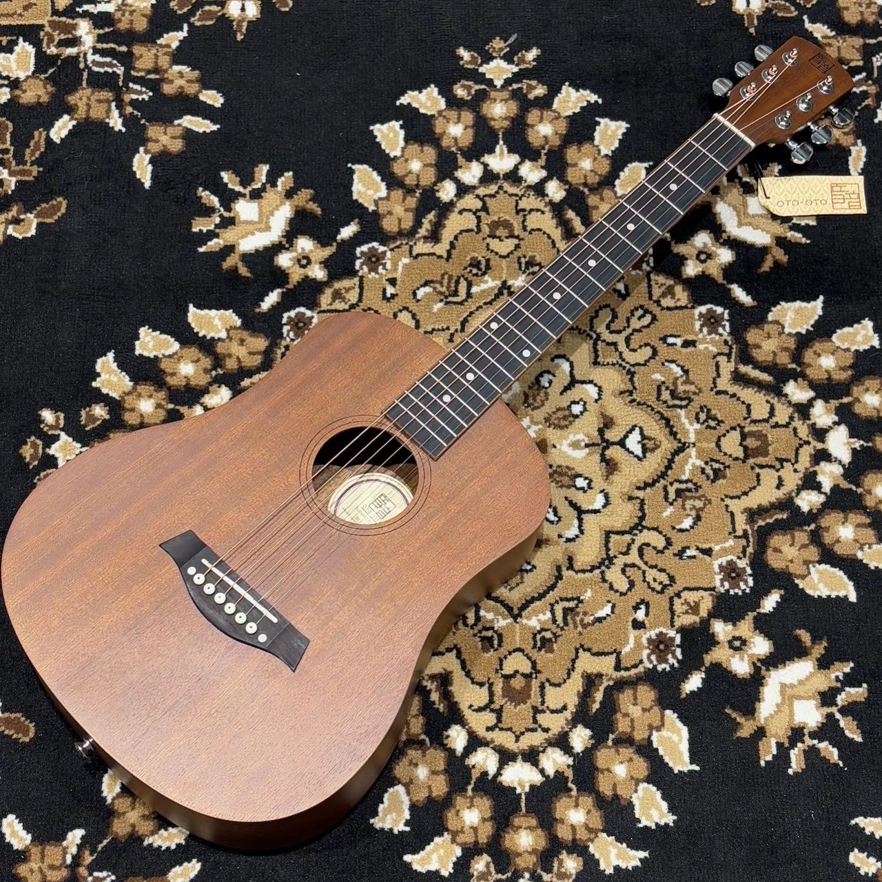 音音 DT1M NTM (ナチュラルマホガニー) ミニアコースティックギター