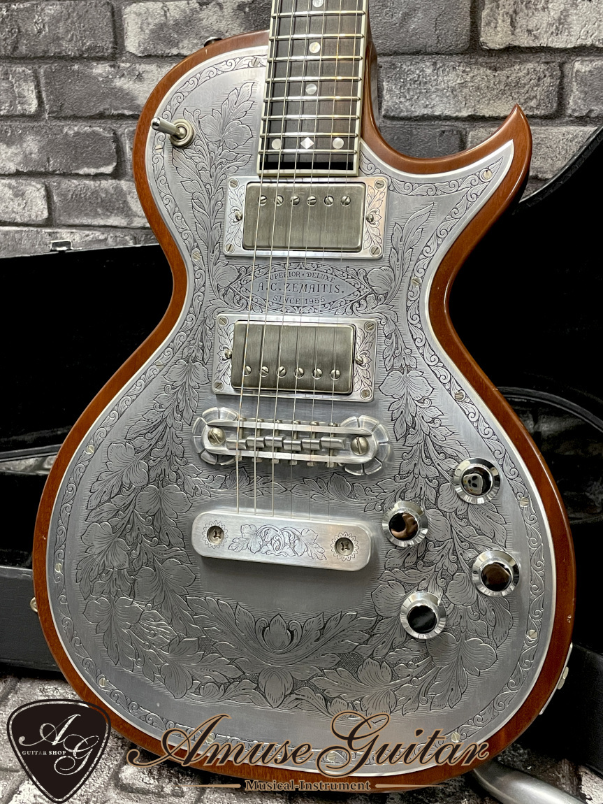 Zemaitis S24 MT # Leaf Scroll Engraved 2003年製【Tony's Collection