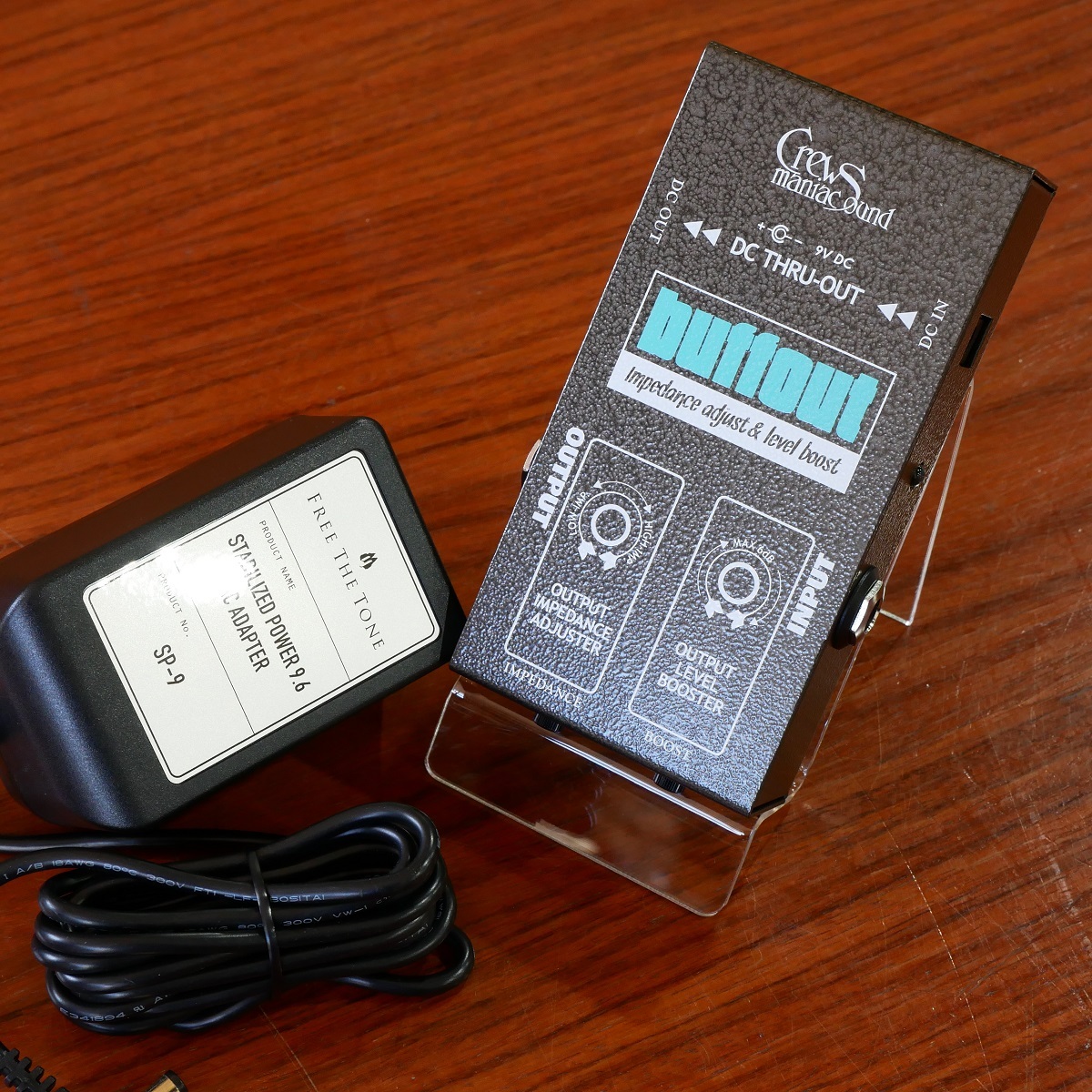 Crews Maniac Sound buffout w/FTT SP-9 【インピーダンスコントロール